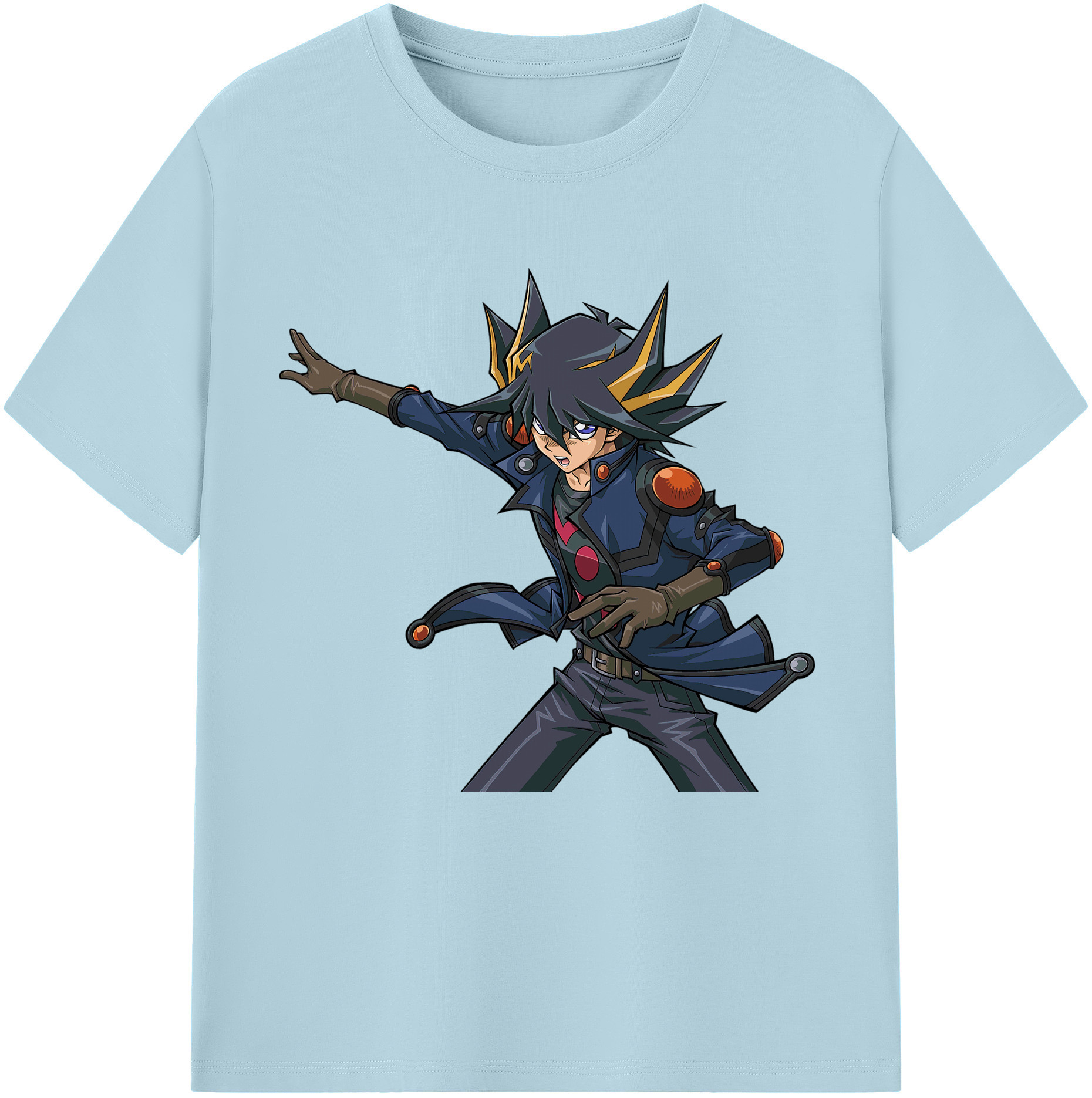 （画像用） 遊☆戯☆王 Yu-Gi-Oh! 綿100％半袖Tシャツ（フロントプリント）